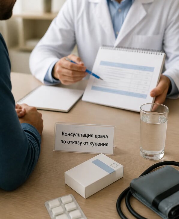 Консультация врача по отказу от курения для взрослых в Краснодаре